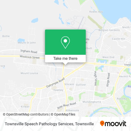 Mapa Townsville Speech Pathology Services