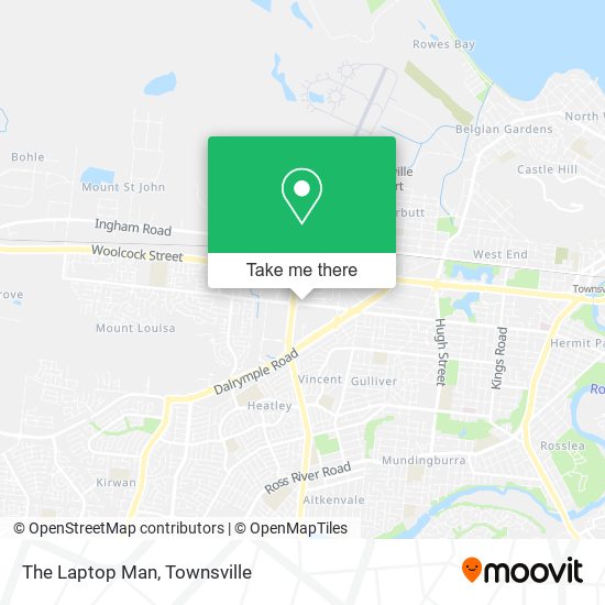 The Laptop Man map