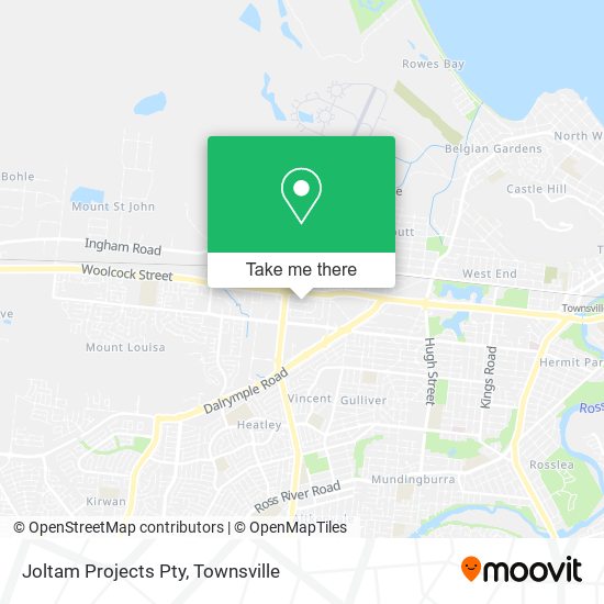 Joltam Projects Pty map