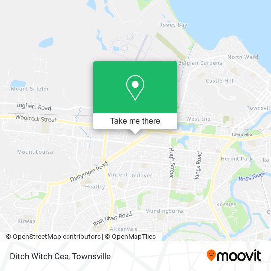 Ditch Witch Cea map