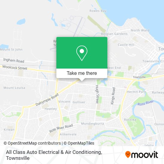 All Class Auto Electrical & Air Conditioning map