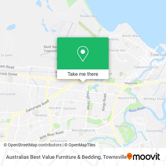 Australias Best Value Furniture & Bedding map