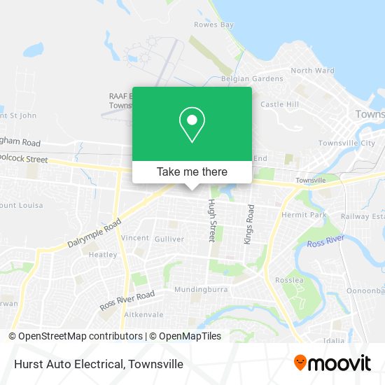 Hurst Auto Electrical map