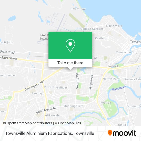 Townsville Aluminium Fabrications map