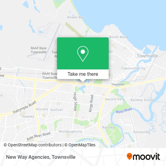 New Way Agencies map
