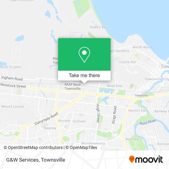 G&W Services map