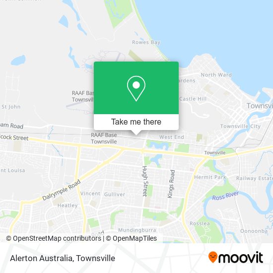 Alerton Australia map