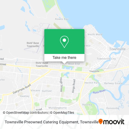Townsville Preowned Catering Equipment map