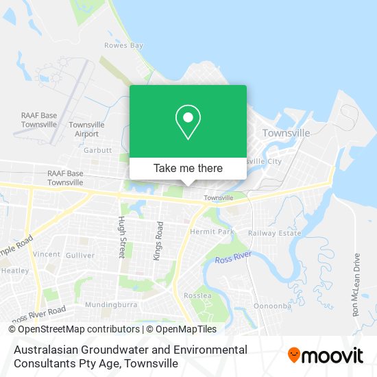 Australasian Groundwater and Environmental Consultants Pty Age map