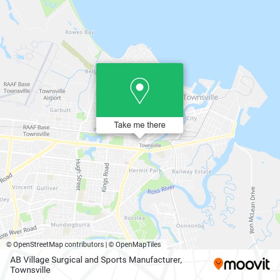 AB Village Surgical and Sports Manufacturer map