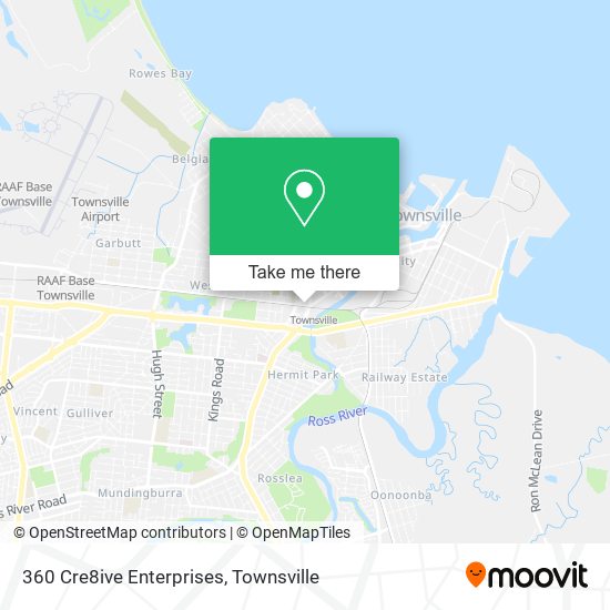 360 Cre8ive Enterprises map