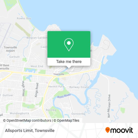 Allsports Limit map