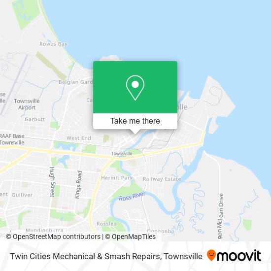 Twin Cities Mechanical & Smash Repairs map