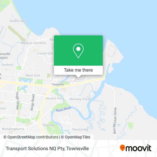 Transport Solutions NQ Pty map