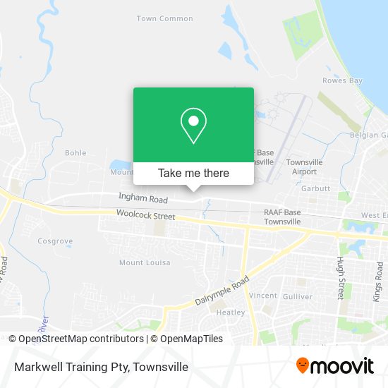 Markwell Training Pty map