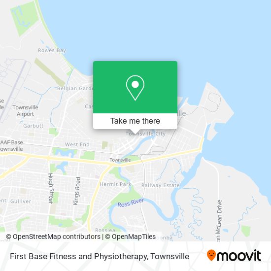 First Base Fitness and Physiotherapy map