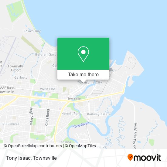 Tony Isaac map