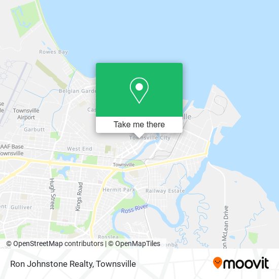 Ron Johnstone Realty map