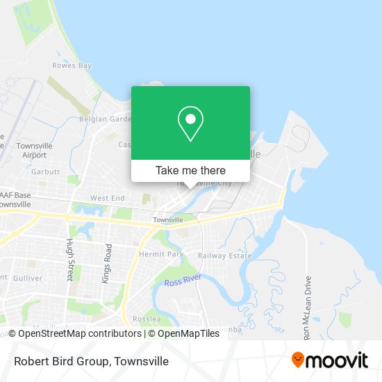 Robert Bird Group map