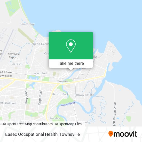 Easec Occupational Health map