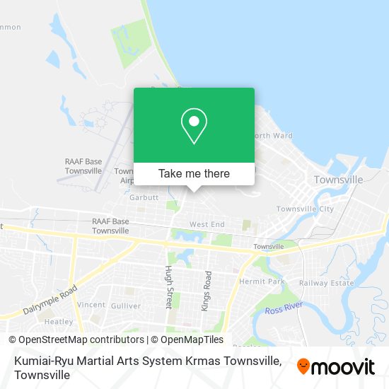 Mapa Kumiai-Ryu Martial Arts System Krmas Townsville