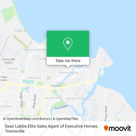 Sean Lubbe Elite Sales Agent of Executive Homes map