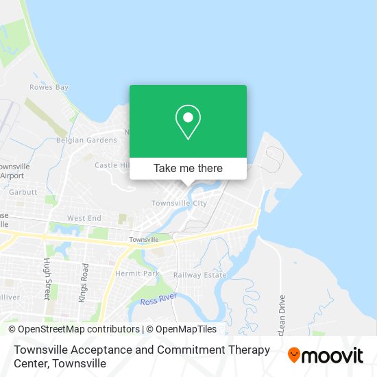 Townsville Acceptance and Commitment Therapy Center map