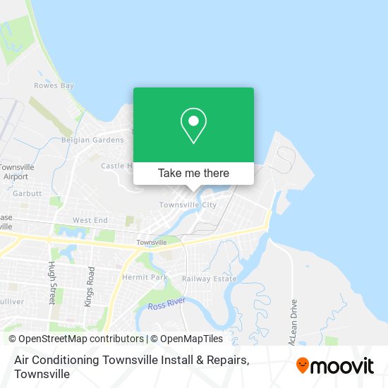 Air Conditioning Townsville Install & Repairs map