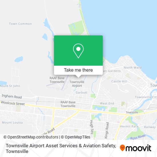 Townsville Airport Asset Services & Aviation Safety map