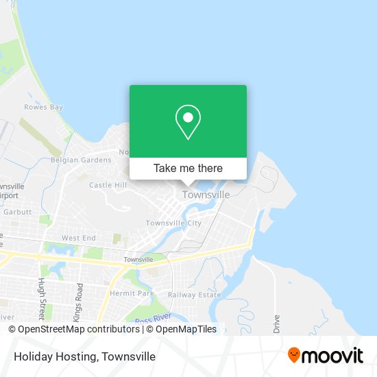 Holiday Hosting map