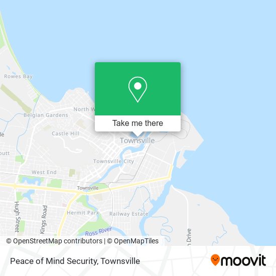 Peace of Mind Security map