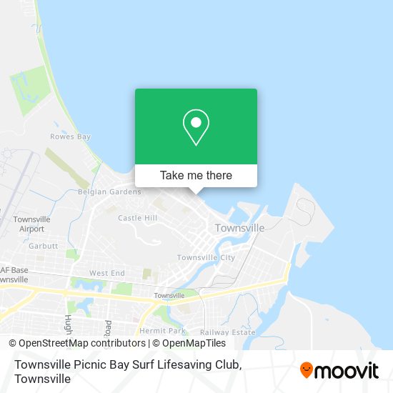 Townsville Picnic Bay Surf Lifesaving Club map