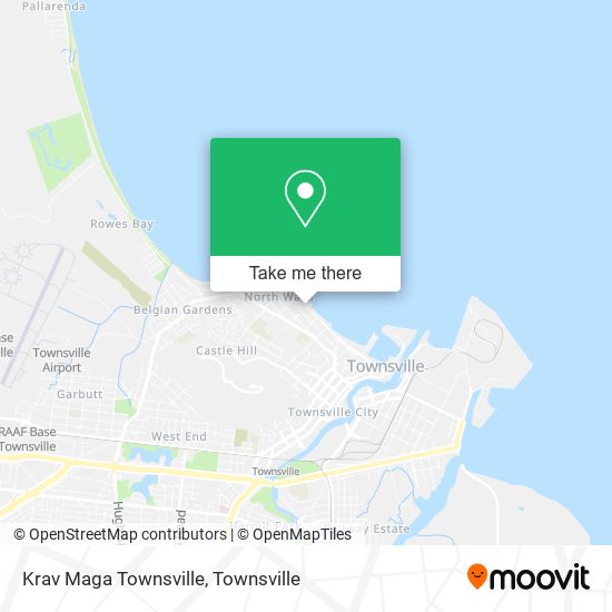 Krav Maga Townsville map