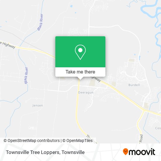 Townsville Tree Loppers map