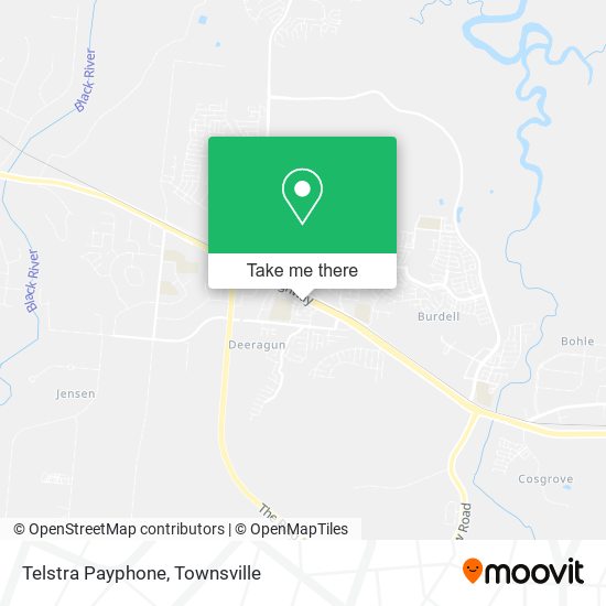 Mapa Telstra Payphone