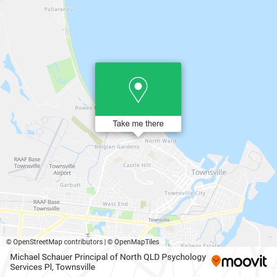 Michael Schauer Principal of North QLD Psychology Services Pl map