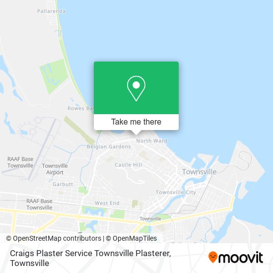 Craigs Plaster Service Townsville Plasterer map
