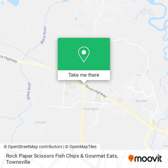 Rock Paper Scissors Fish Chips & Gourmet Eats map