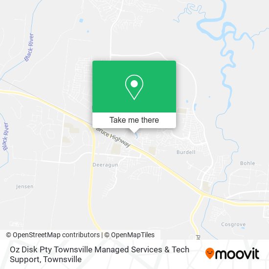 Mapa Oz Disk Pty Townsville Managed Services & Tech Support