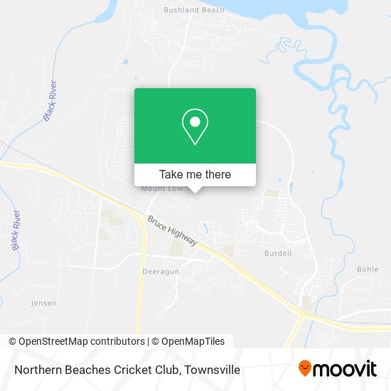 Northern Beaches Cricket Club map