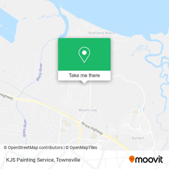 KJS Painting Service map