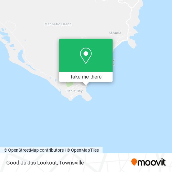 Good Ju Jus Lookout map