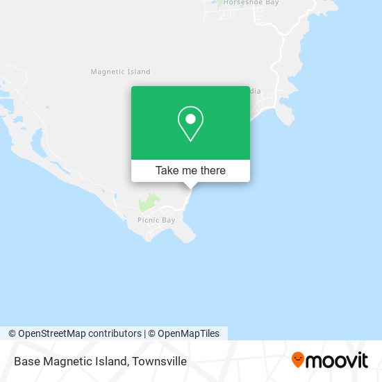 Base Magnetic Island map