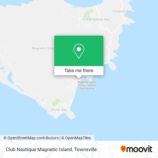 Club Nautique Magnetic Island map