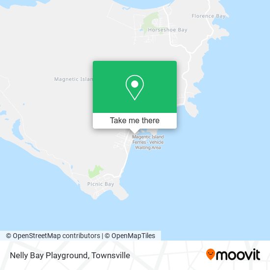 Nelly Bay Playground map