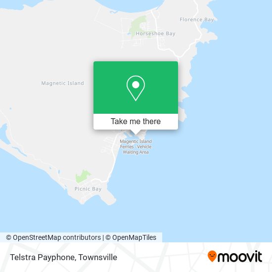 Mapa Telstra Payphone