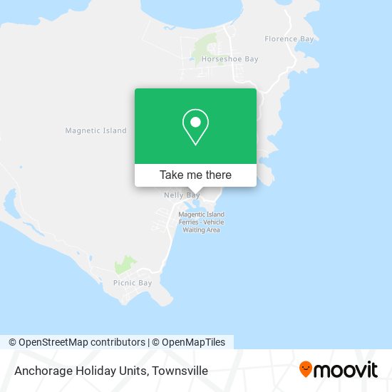 Anchorage Holiday Units map