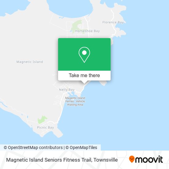 Magnetic Island Seniors Fitness Trail map