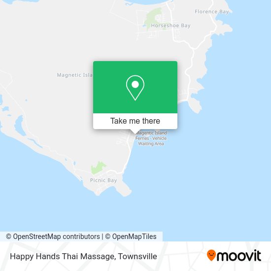 Happy Hands Thai Massage map