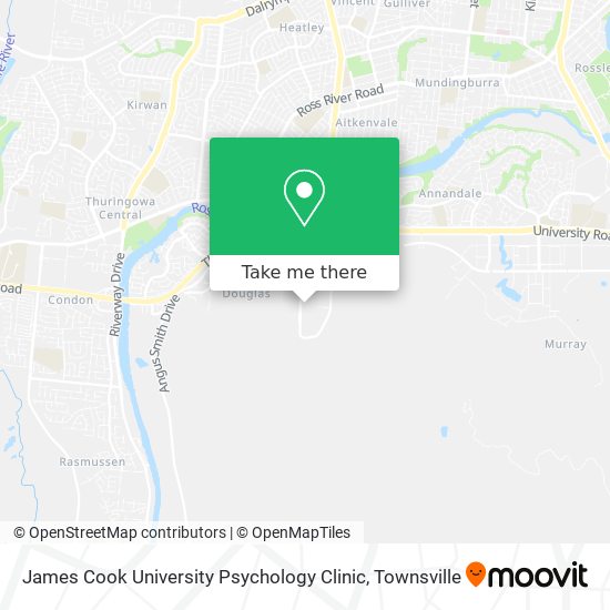 James Cook University Map How To Get To James Cook University Psychology Clinic In Douglas By Bus?